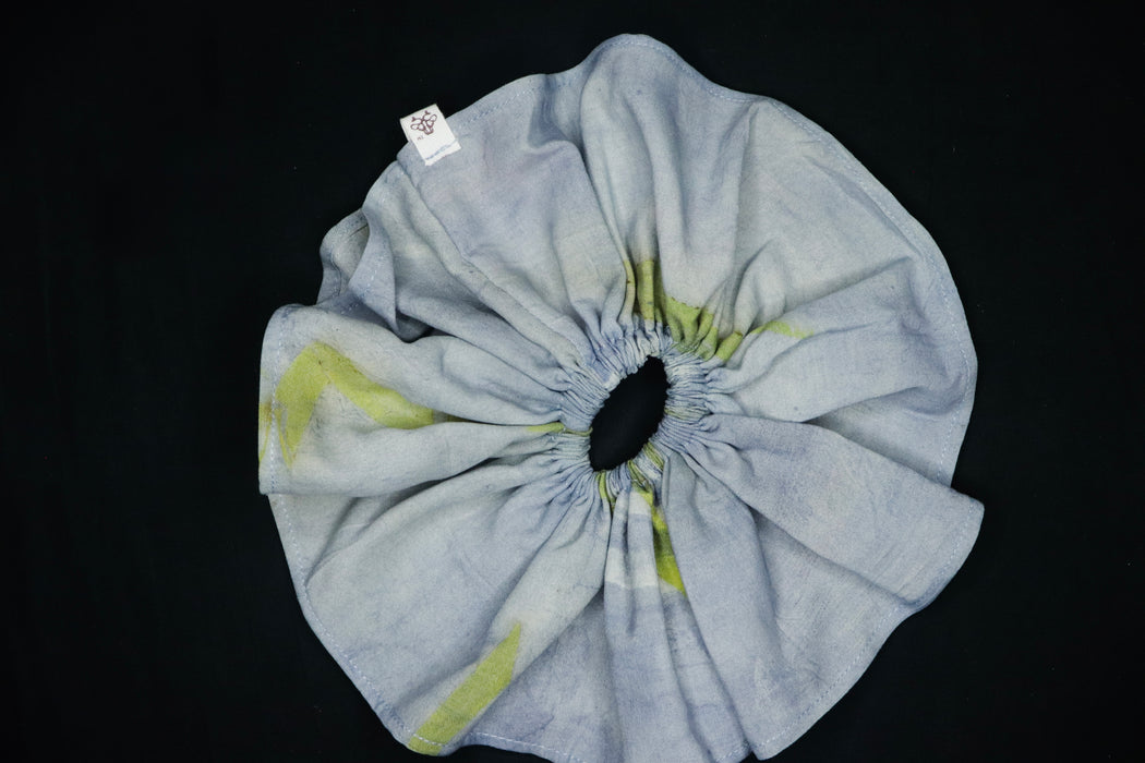 HAIR SCRUNCHIE - INDIGO