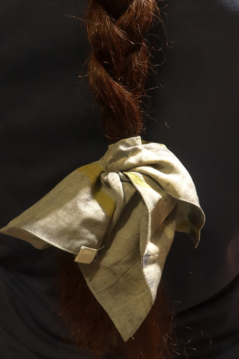 SQUARE SCRUNCHIE - INDIGO